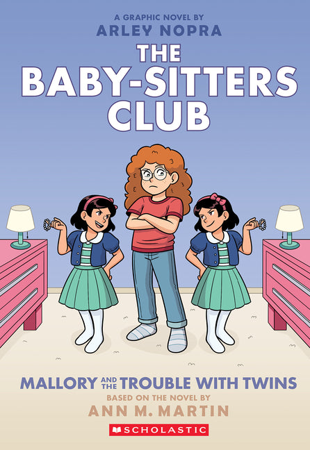 Mallory and the Trouble with Twins: A Graphic Novel (the Baby-Sitters Club #17): Volume 17